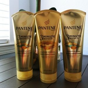 Pantene Pro-V 3 deep conditioners